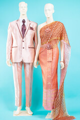 Wedding dress Thai vintage style