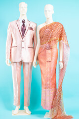 Wedding dress Thai vintage style