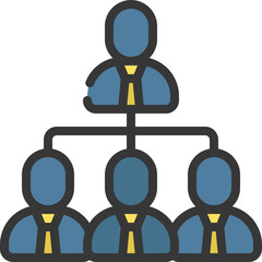 Business Hierarchy Icon