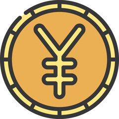 Yen Coin Icon