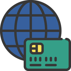 Internet Credit Card Icon