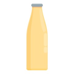 Eco bottle icon cartoon vector. Energy recycle. Green friendly