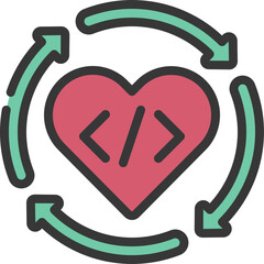 Development Life Cycle Icon