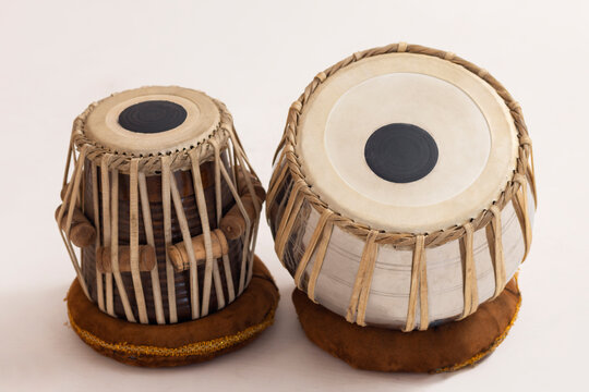 Close-up portrait of Traditional Indian Tabla