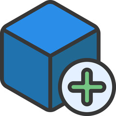 New Block Blockchain Icon