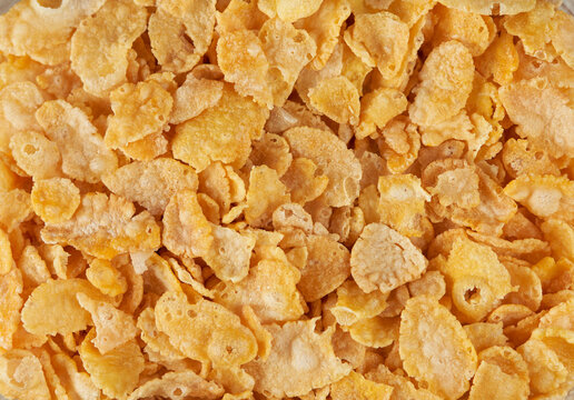 cornflakes corn cereali texture close up macro
