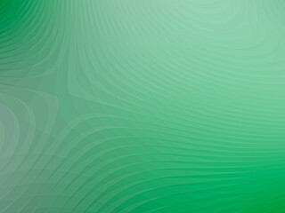 abstract light to dark unique green background with circular lines