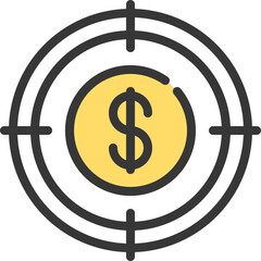 Target Money Icon