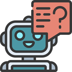 Robot Assistant Icon