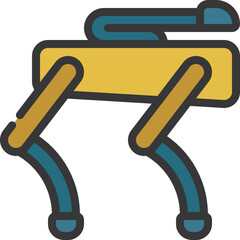Advanced Robot Dog Icon