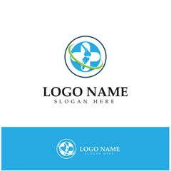 bone care healt logo symbol abstract design vector