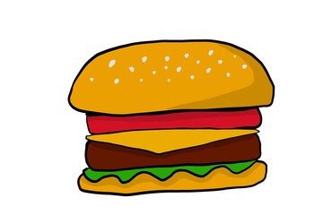 Ein Burger.