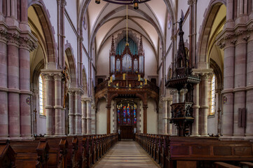 Obraz premium Kirche der historischen Stadt Phalsbourg