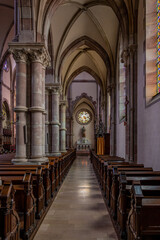 Fototapeta na wymiar Kirche der historischen Stadt Phalsbourg