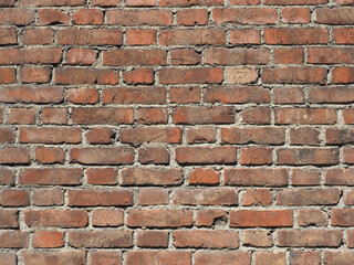 red brick wall background