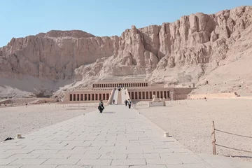 Foto op Plexiglas Temple of Deir al-Bahri, the queen Hatshepsut's temple in Luxor. © Tibi.lost.in.nature