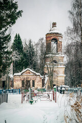 destroyed orthodox church