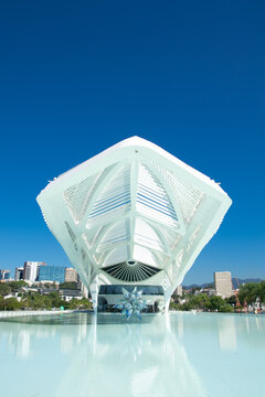 Rio de Janeiro, may 26, 2022: Museu do Amanha (Museum of Tomorrow) in Rio de Janeiro City.
