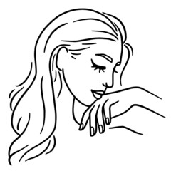 Beauty woman, Woman line art, Woman pose