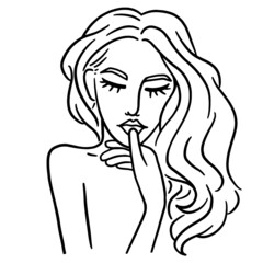Beauty woman, Woman line art, Woman pose