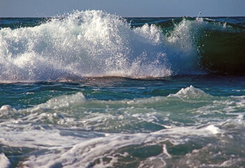Ocean Waves Breaking