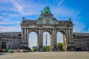 Fototapeta premium arc de triomphe city