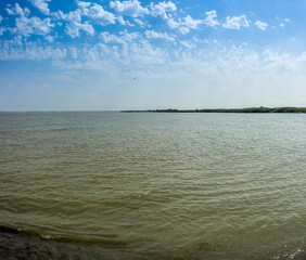 a Black Sea landscape near the Danube delta, Odessa region, Ukraine