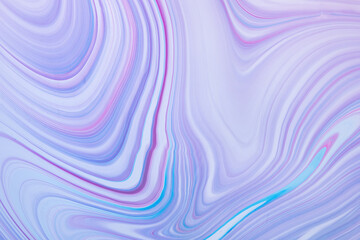 Obraz premium Paint ink abstract oil purple blue pattern design art watercolor texture background