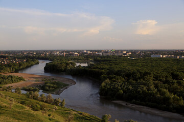 Fototapeta na wymiar river seine city