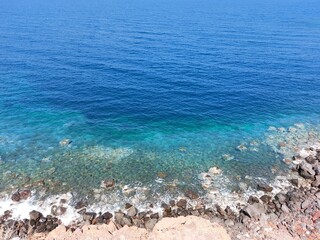Obraz premium coral reef and sea
