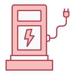 Electric Charge Icon Design