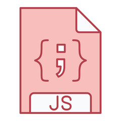 JS File Format Icon Design