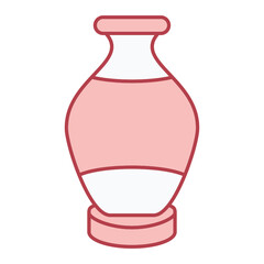 Vase Icon Design