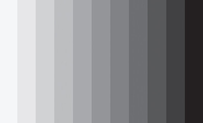 Vertical stripes of gradient gray color for abstract background