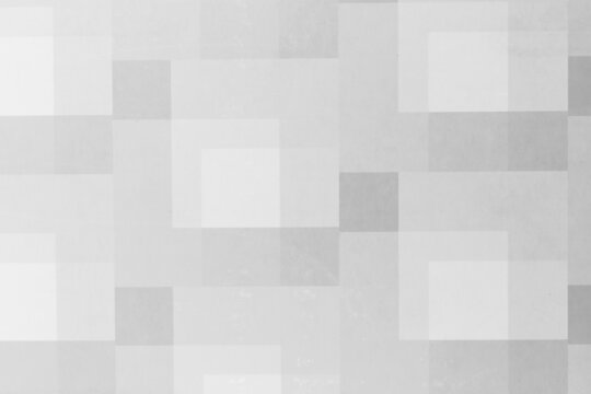 Monochrome squares abstract design blank grey pattern cubes white sample background texture decoration