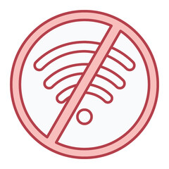 No Internet Icon Design