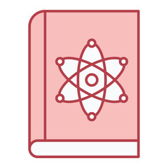 Physics Book Icon Design