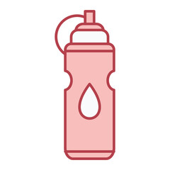 Water Bottle Icon Design