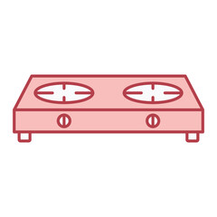 Fototapeta premium Stove Icon Design