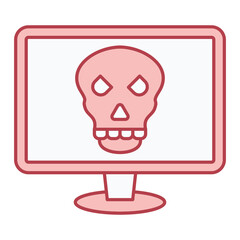 Cyber Attack Icon Design