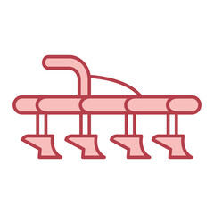 Plow Icon Design