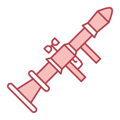 Rocket Launcher Icon Design