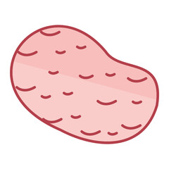 Potatoes Icon Design