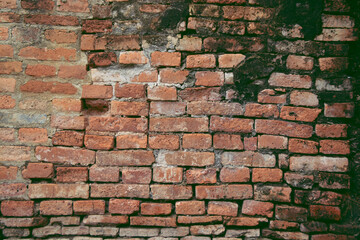 Close-up old and dirty wall. But it look vintage wall.