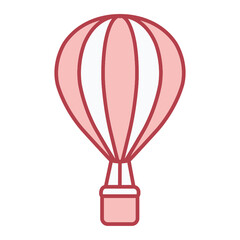 Air Balloon Icon Design