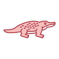 Crocodile Icon Design