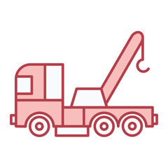 Tow Truck Icon Design