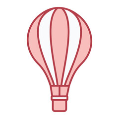 Air Ballon Icon Design
