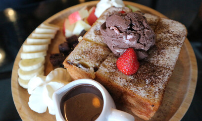 background food ice cake