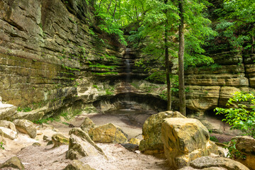 Waterfall in St Louis Canyon